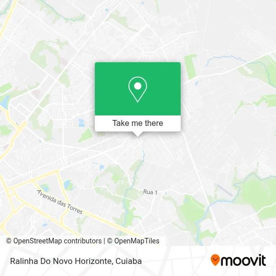 Ralinha Do Novo Horizonte map