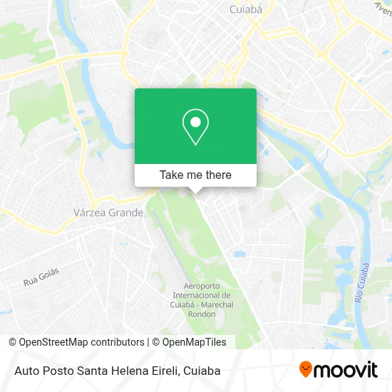 Auto Posto Santa Helena Eireli map