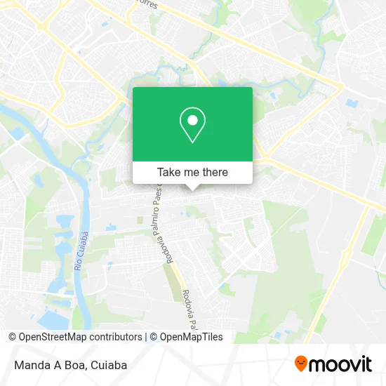 Manda A Boa map