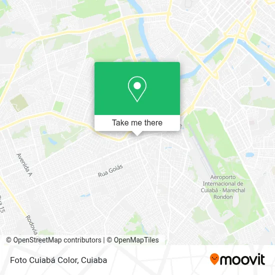 Foto Cuiabá Color map