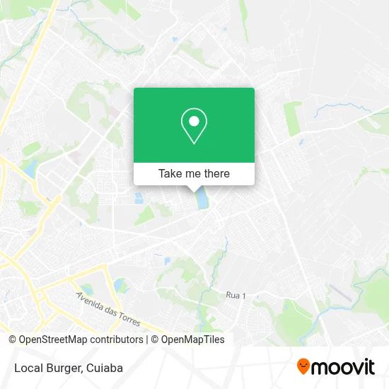 Local Burger map