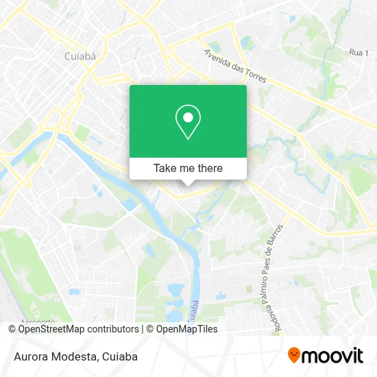 Aurora Modesta map
