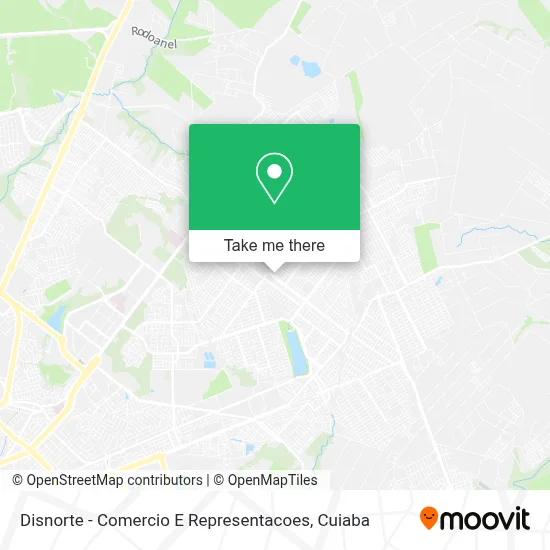 Disnorte - Comercio E Representacoes map