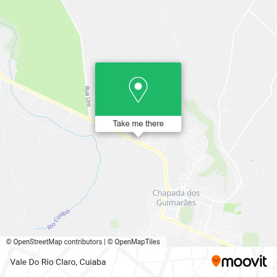 Vale Do Rio Claro map
