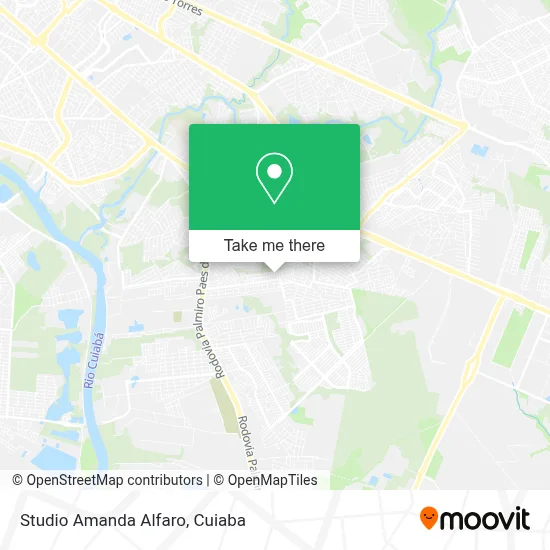 Studio Amanda Alfaro map