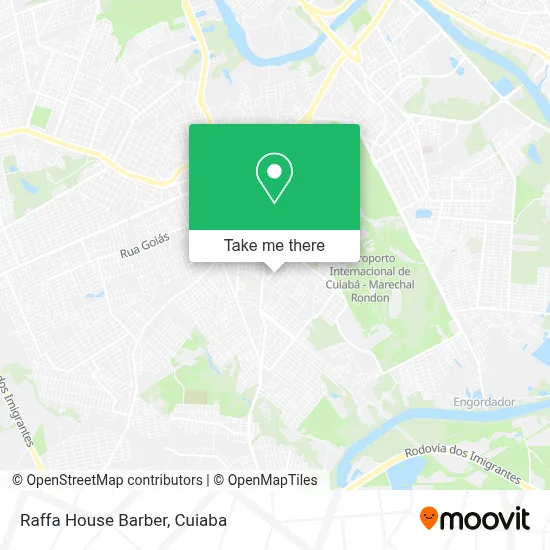 Raffa House Barber map