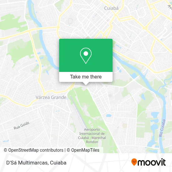 D'Sá Multimarcas map