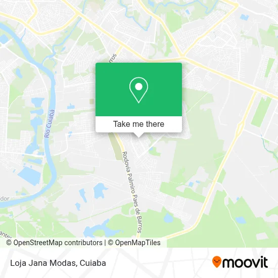 Loja Jana Modas map