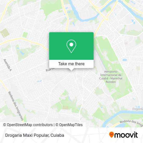 Drogaria Maxi Popular map