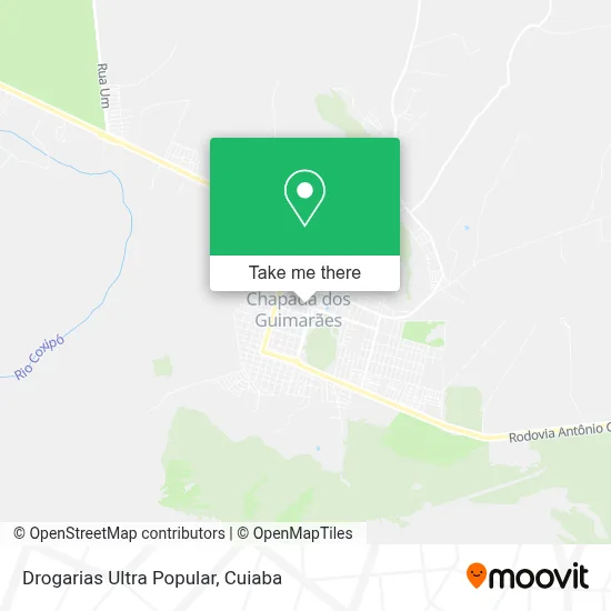 Drogarias Ultra Popular map