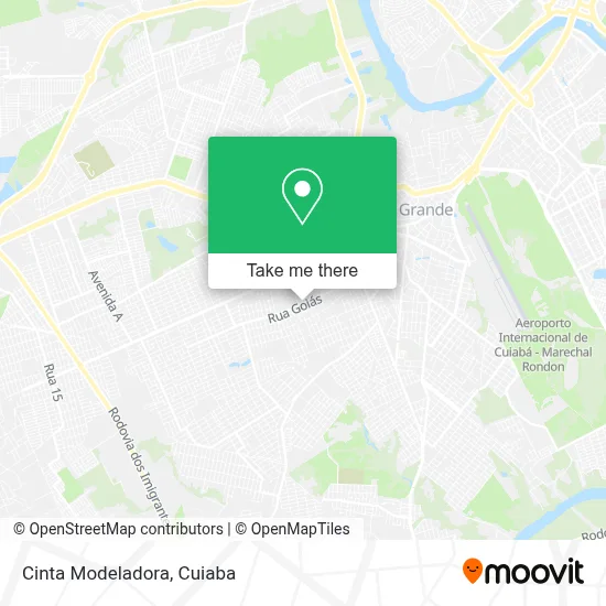 Cinta Modeladora map