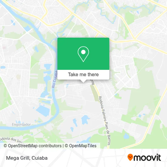 Mega Grill map