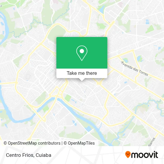 Centro Frios map