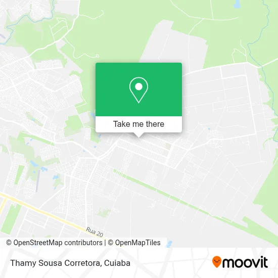 Thamy Sousa Corretora map