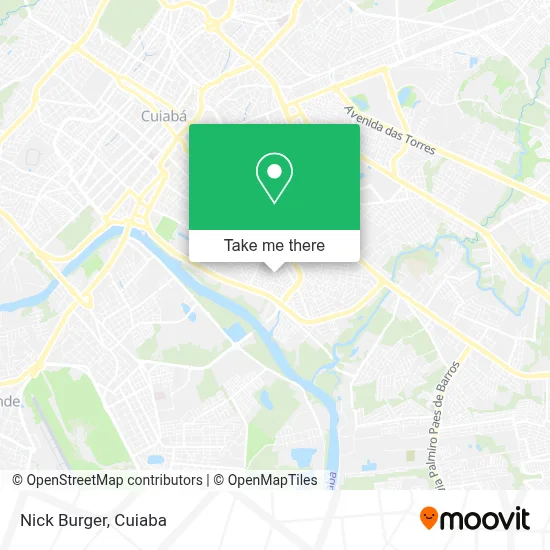 Nick Burger map