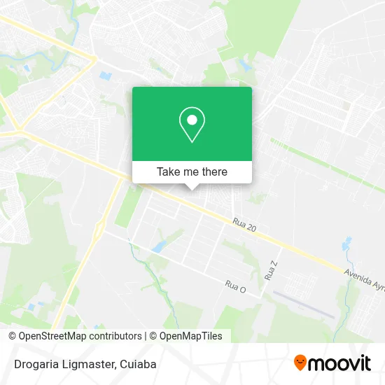 Drogaria Ligmaster map