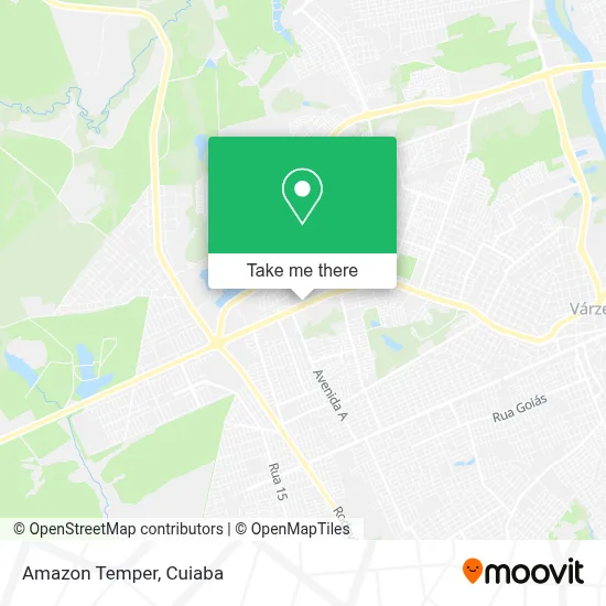 Amazon Temper map