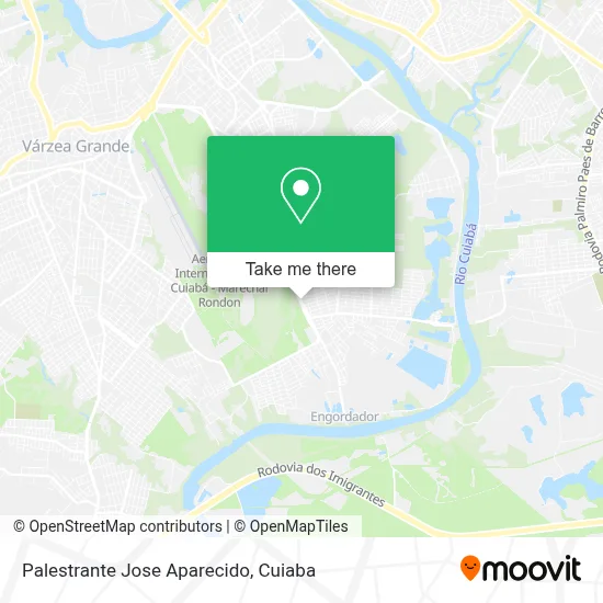 Palestrante Jose Aparecido map