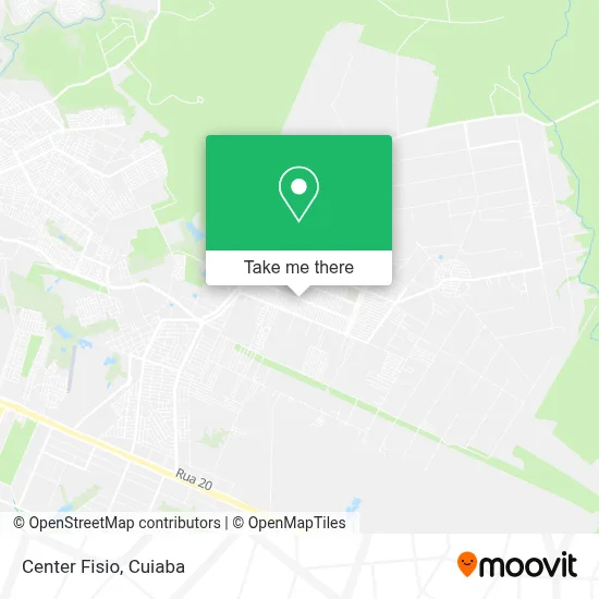 Center Fisio map