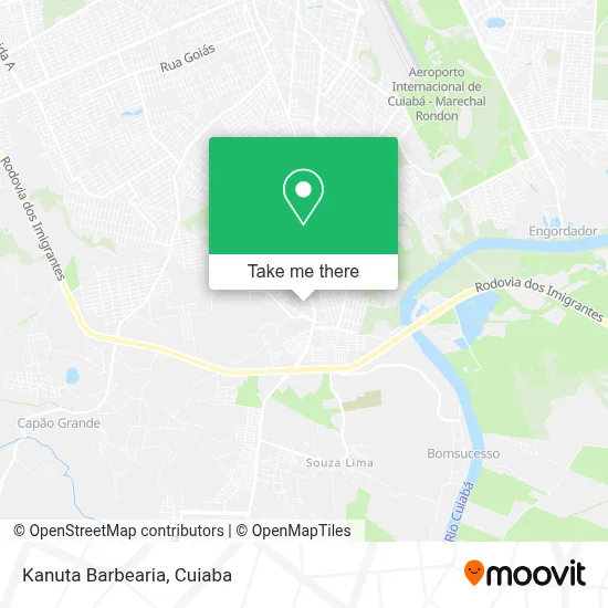Kanuta Barbearia map