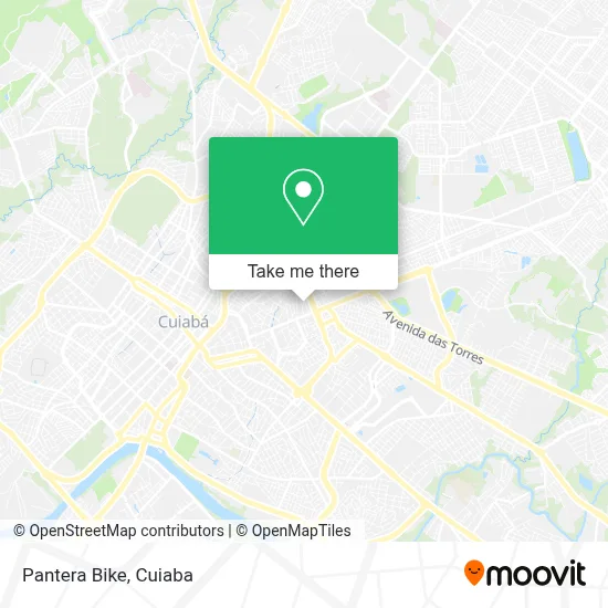 Pantera Bike map