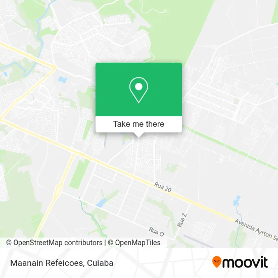 Maanain Refeicoes map