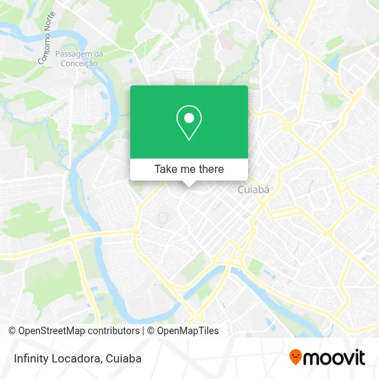 Infinity Locadora map