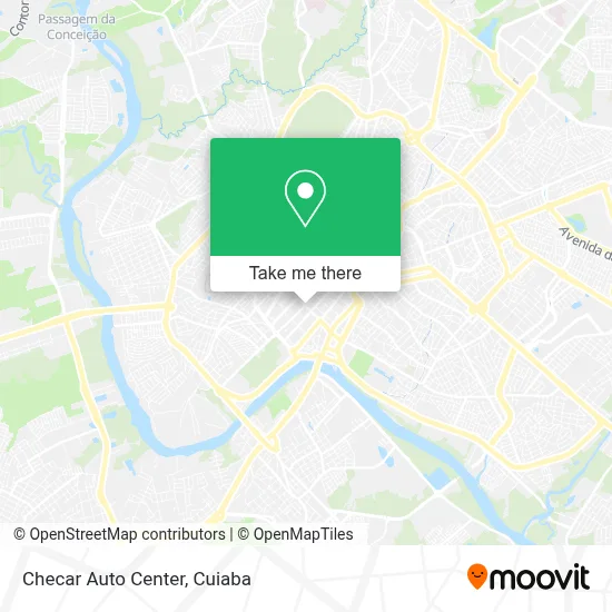Checar Auto Center map