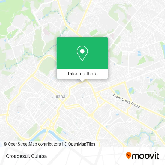 Croadesul map