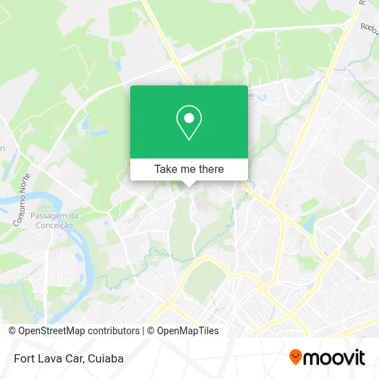 Fort Lava Car map