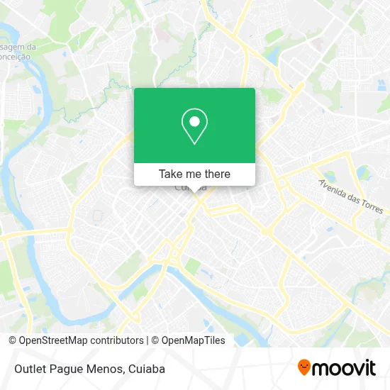 Outlet Pague Menos map