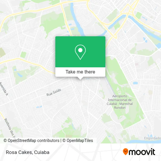 Rosa Cakes map