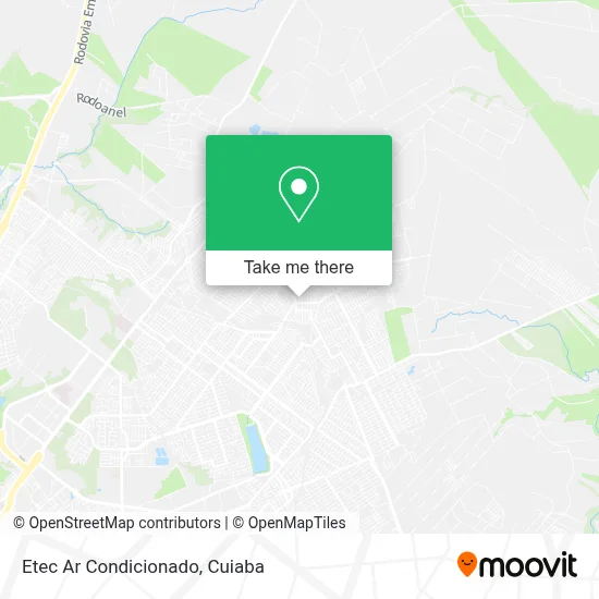 Etec Ar Condicionado map