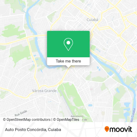 Auto Posto Concórdia map
