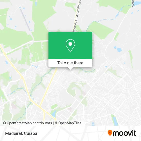 Madeiral map