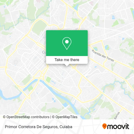 Primor Corretora De Seguros map