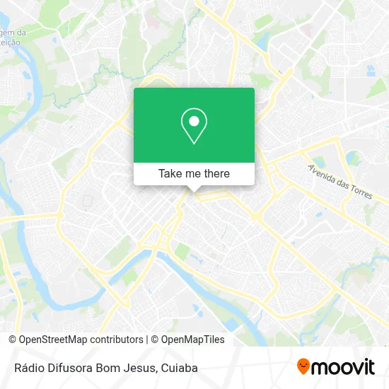 Rádio Difusora Bom Jesus map