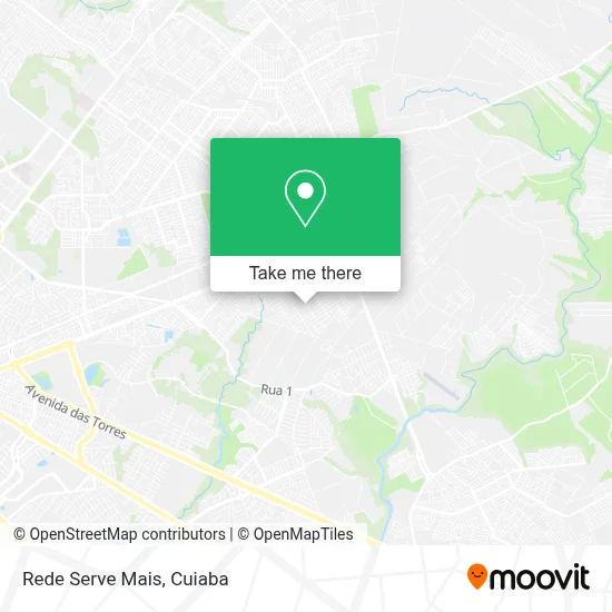 Rede Serve Mais map