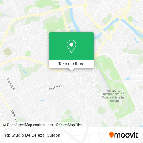 Rb Studio De Beleza map
