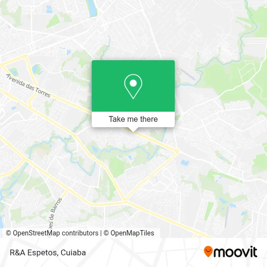 R&A Espetos map