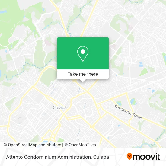 Attento Condominium Administration map