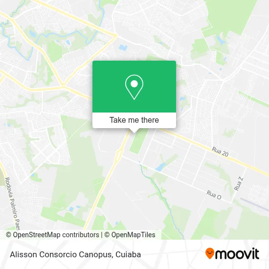 Alisson Consorcio Canopus map