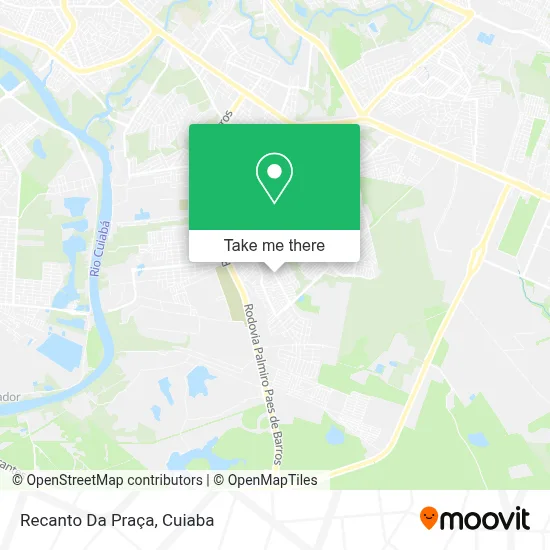 Recanto Da Praça map