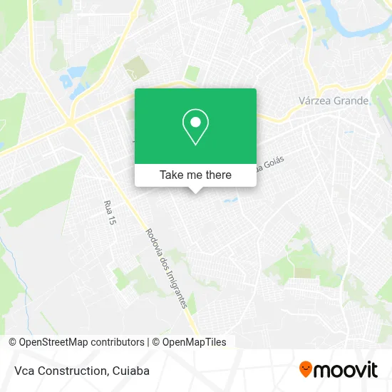 Vca Construction map