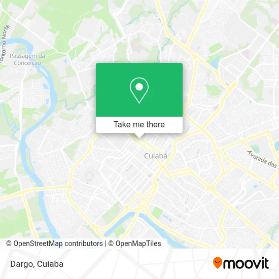 Dargo map