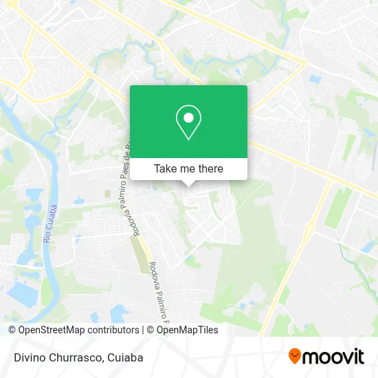 Divino Churrasco map