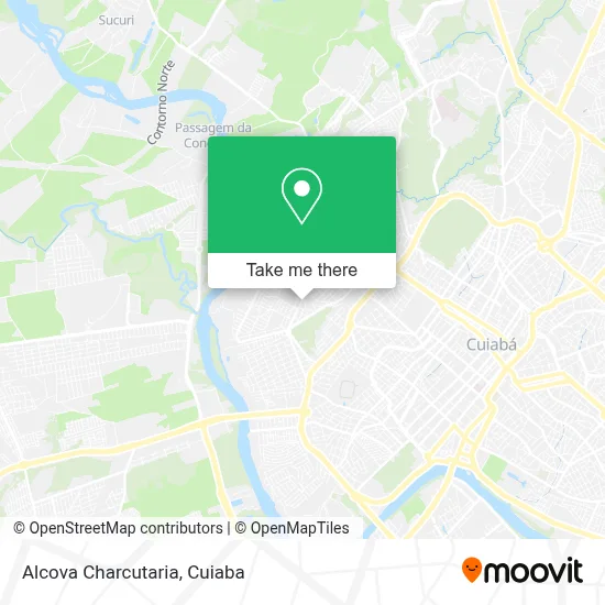 Alcova Charcutaria map