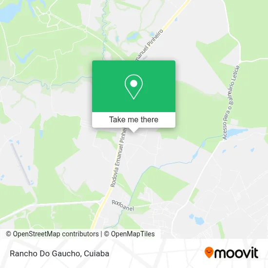 Rancho Do Gaucho map