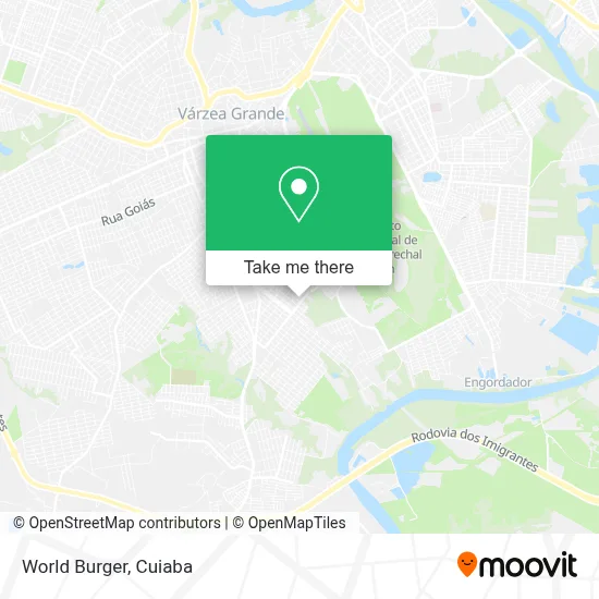 World Burger map