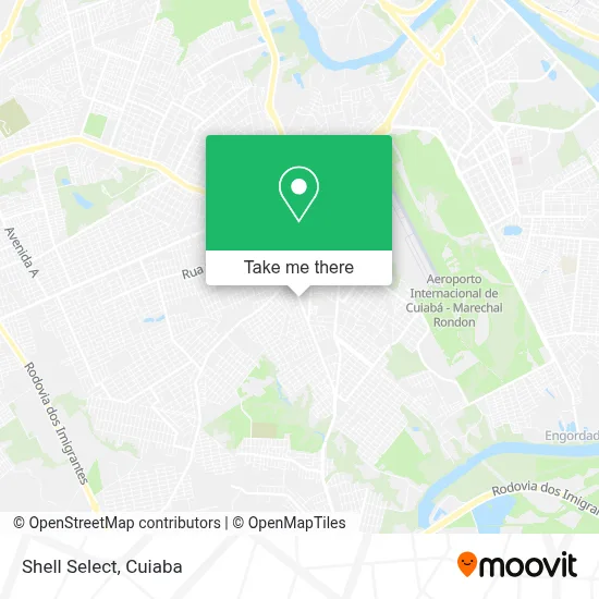Shell Select map